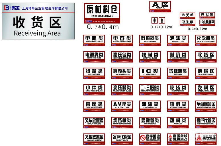 車間區(qū)域標(biāo)識牌、門牌 車間區(qū)域標(biāo)識牌、門牌