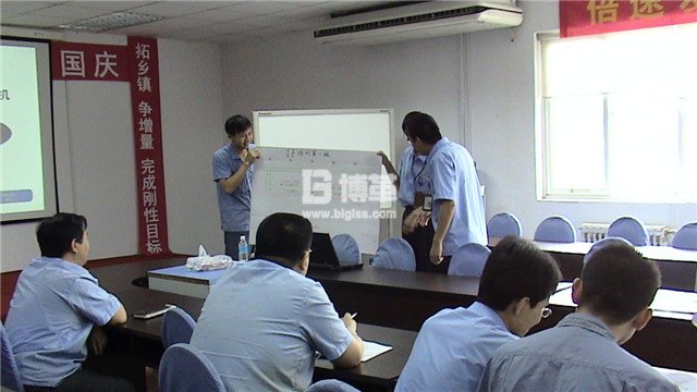 青島海爾滾筒洗衣機班組現(xiàn)場管理培訓(xùn)學(xué)員展示