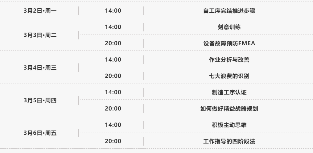 金牌班組長系列-內訓精品課程