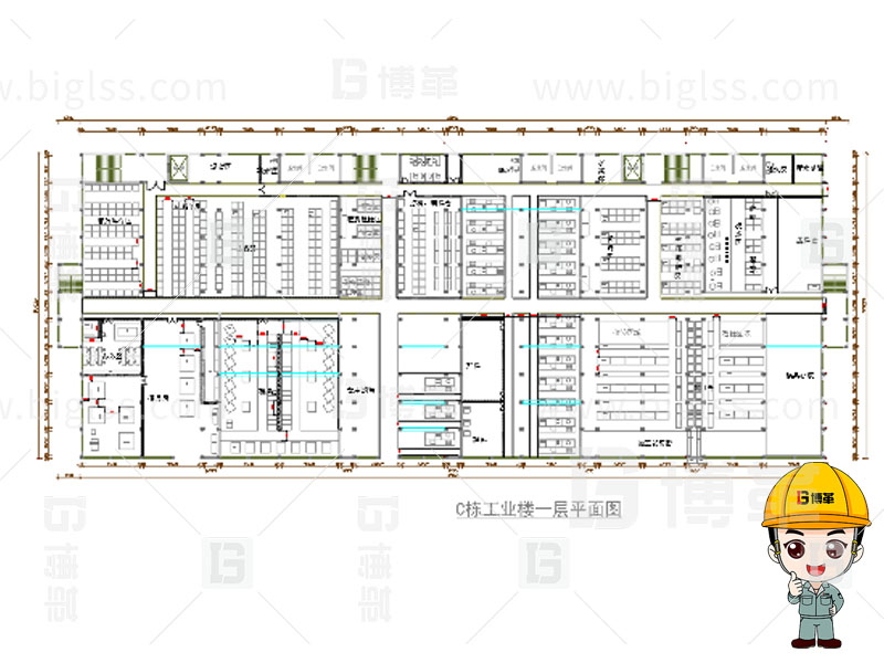 新工廠規劃，工業園區規劃，車間布局規劃，生產線體設計，數字化工廠，目視化設計，上海博革，博革咨詢